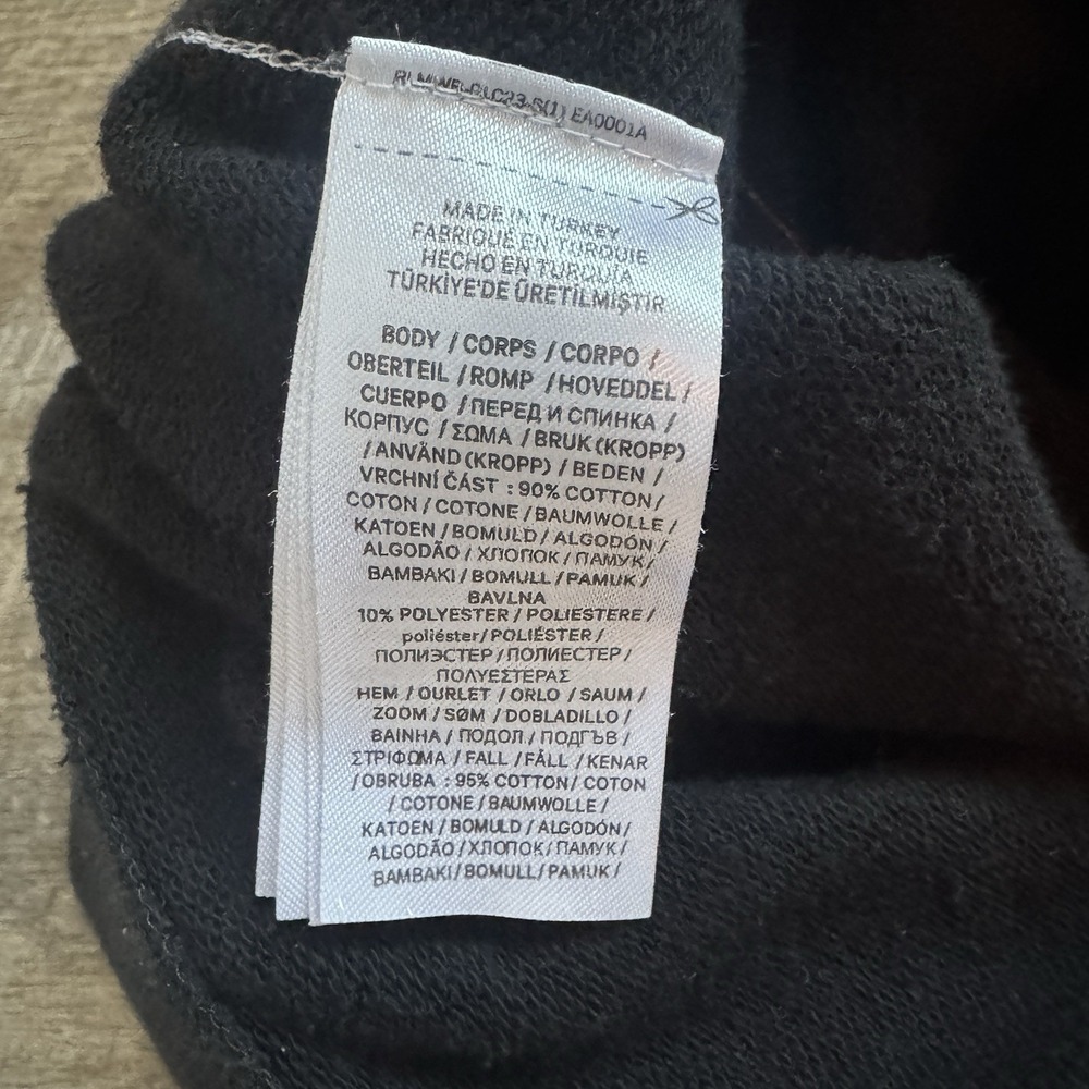 Men's Lauren Ralph Lauren Black Label Jogger Sweatpants Black and White Sz Small - Picture 7 of 9